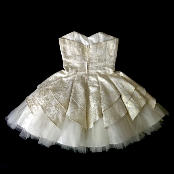 Deb Ballerina style Homecoming/Prom Dress - Picture 4 of 7